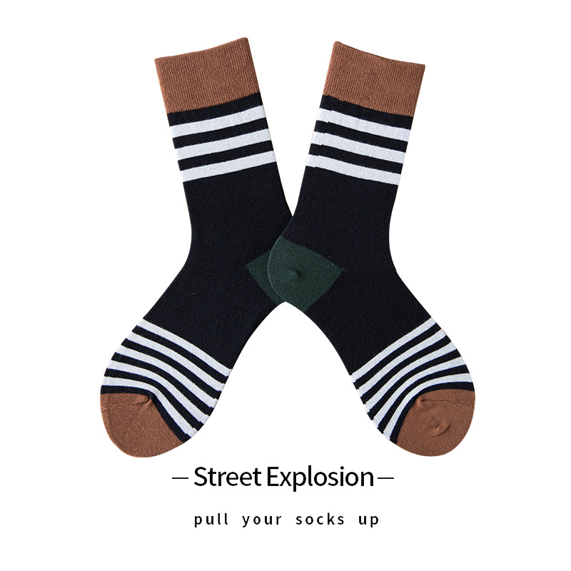 European And American Street Tide Socks Ins Hip-hop Skateboard Socks Stockings Men Lovers Socks